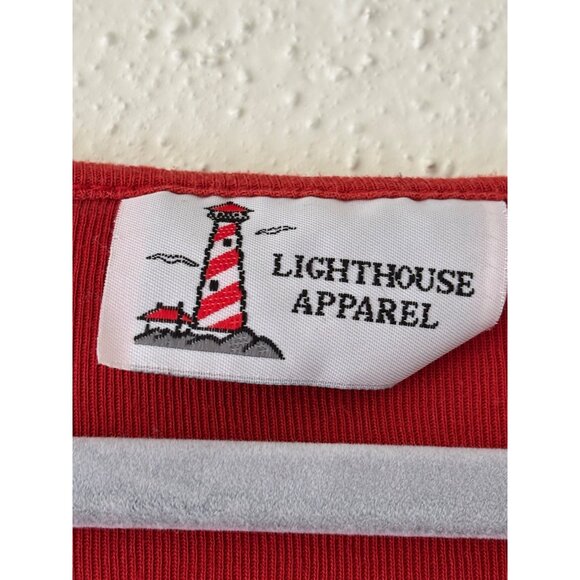 Lighthouse Apparel Embellished Cafe Latte Graphic Long Sleeve Top Y2K Vintage - Picture 4 of 9